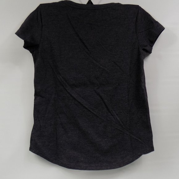 Pokemon Pikachu Girls T-Shirt Charcoal Gray / Heathered Size M (7/8) NWT - Picture 3 of 5